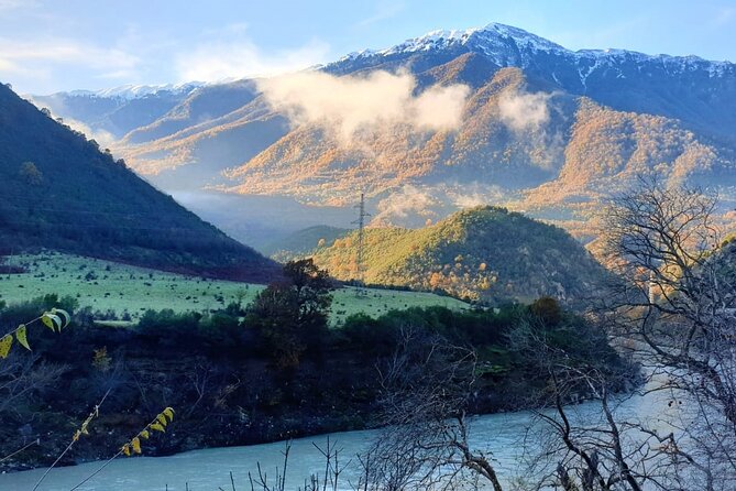 Tour to Thermal Baths of Permet and exploring Langarica Canyon - Benja Thermal Baths beneath Kadiut Bridge