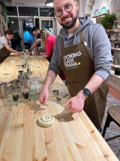 Traditional Albanian Cooking Class in Tirana & Raki Tasting
