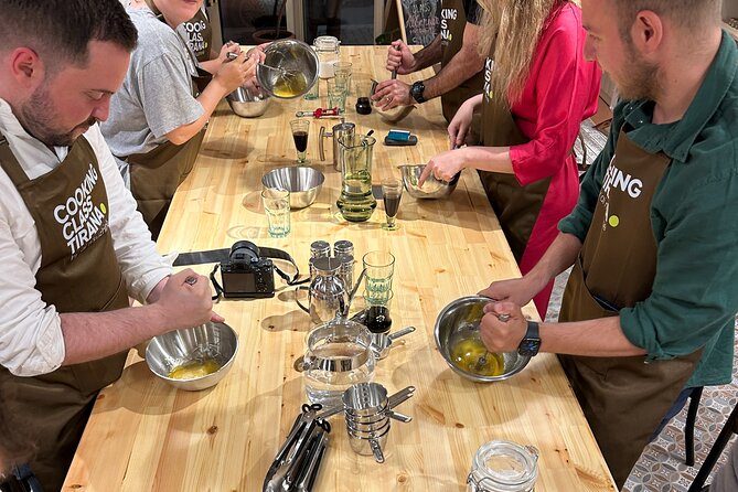 Traditional Albanian Cooking Class in Tirana with Raki Tasting - Rolling Burek Dough the Albanian Way