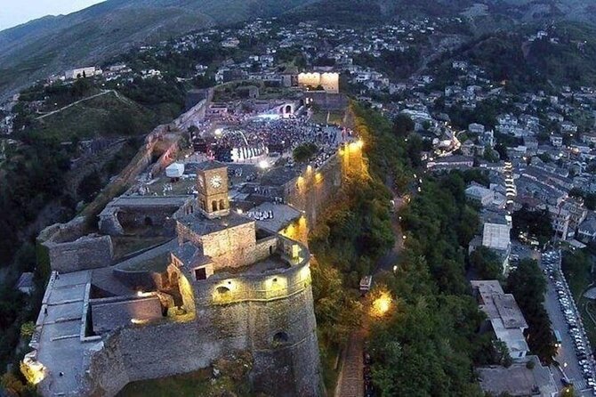 "Two-Day UNESCO Heritage Tour: Berat, Gjirokastra & Butrint" - Ksamil Beach and the Ionian coast