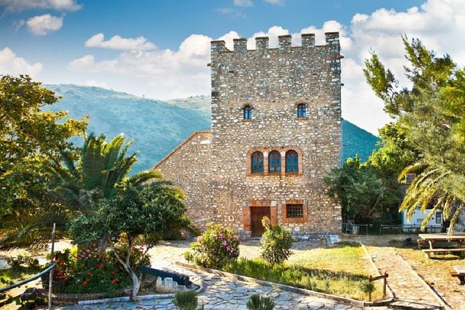 Visit Ancient Butrint The Fortress of Lekuresi & The National Park of Blue Eye - Lekuresi Castle: Saranda from the hilltop