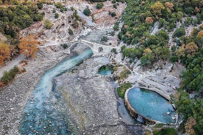Visit Benje Thermal Baths & Kelcyra Waterfall & Langarica Canyon - What the $102.36 price really covers