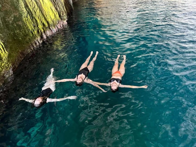 Vlora: Blue Cave and Grama Bay Full-Day Speedboat Tour - Dafina Bay and Dafina Cave offer a quieter pause