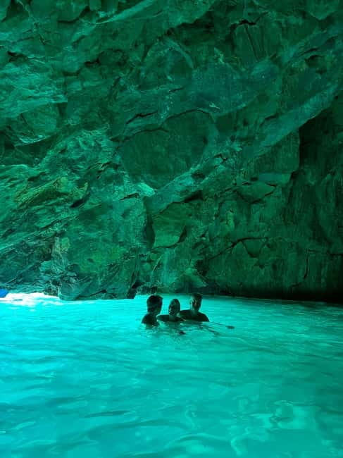 Vlora: Blue Cave and Grama Bay Full-Day Speedboat Tour - Secret Canyon and Seal Cave add drama beyond the beaches