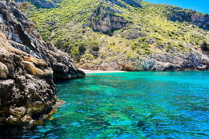 Vlore: Dafina Bay and Haxhi Ali Cave Private Speedboat Tour - Dafina Bay gives you the best stretch of free time