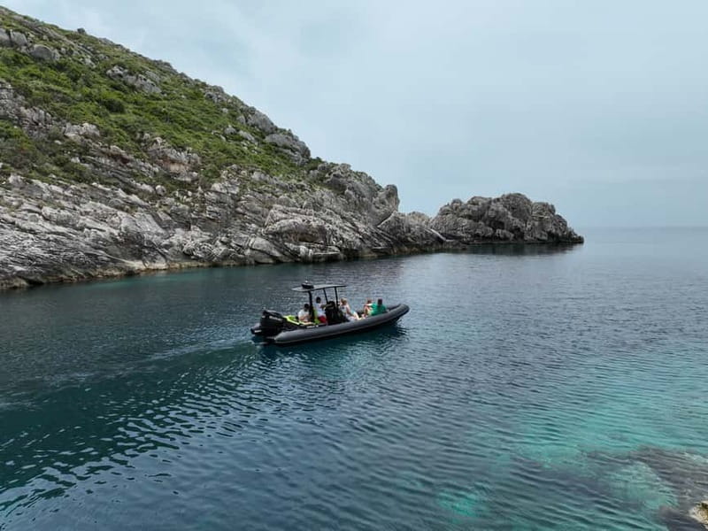 Vlore: Dafina Cave & Haxhi Ali cave Private Guided Tour - Dafina Bay and its colorful cave