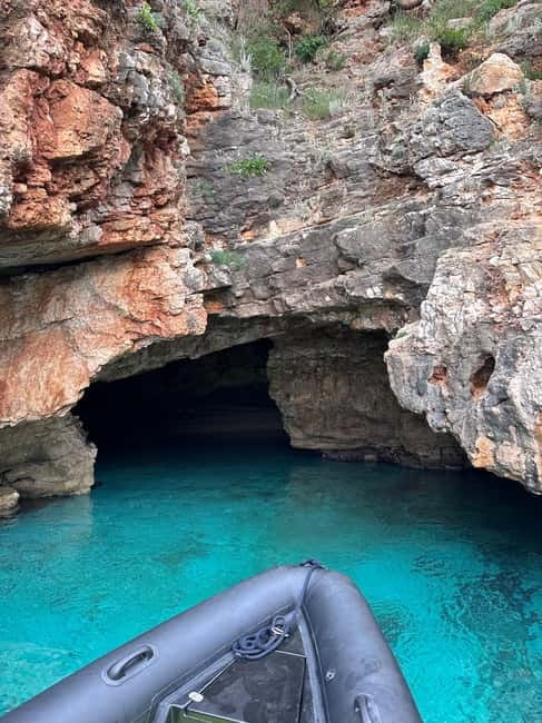 Vlore: Dafina Cave & Haxhi Ali Cave Speedboat Guided Tour - Bristan Bay, bunkers, and a short pause