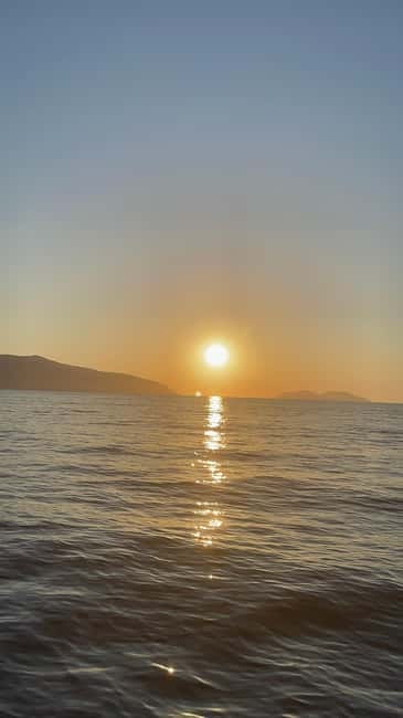Vlore: Golden Hour Speedboat Sunset Experience - Marina Bay and the changing shoreline