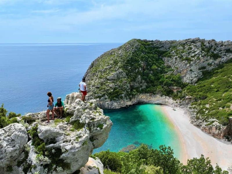 Vlore: Grama Bay & Karaburun Caves 8-Hour Speedboat Tour - Dafina Bay and Dafina Cave: one hour of blue water