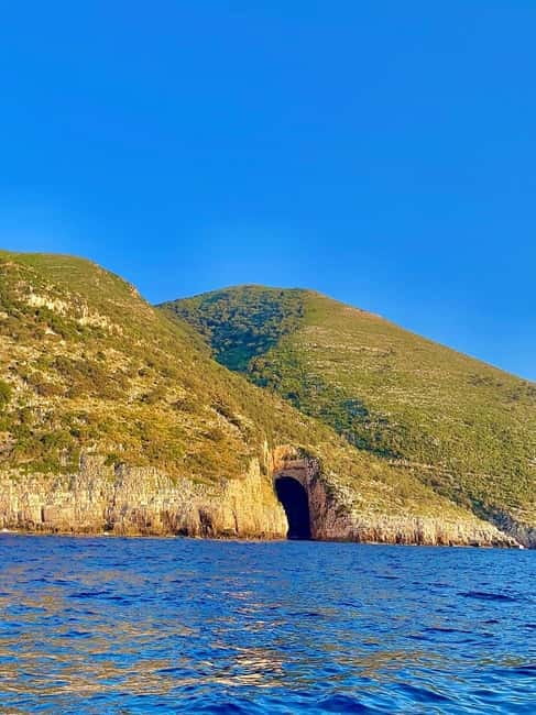 Vlore: Grama Bay & Karaburun Caves 8-Hour Speedboat Tour - Nezhaj Bay gives you a brief final coastal pause