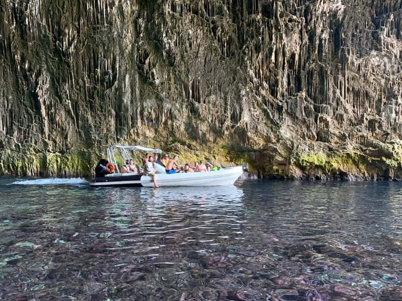 Vlorë: Haxhi Ali Cave, and Karaburun Boat Tour - Leaving Vlorë for the open water
