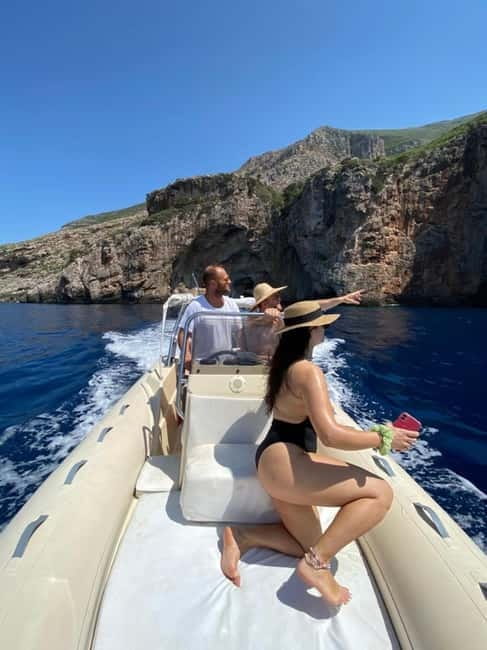 Vlore: Haxhi Ali Cave, Karaburun Speedboat Tour & Snorkeling - Meeting beside Saiko Sushi in Vlore