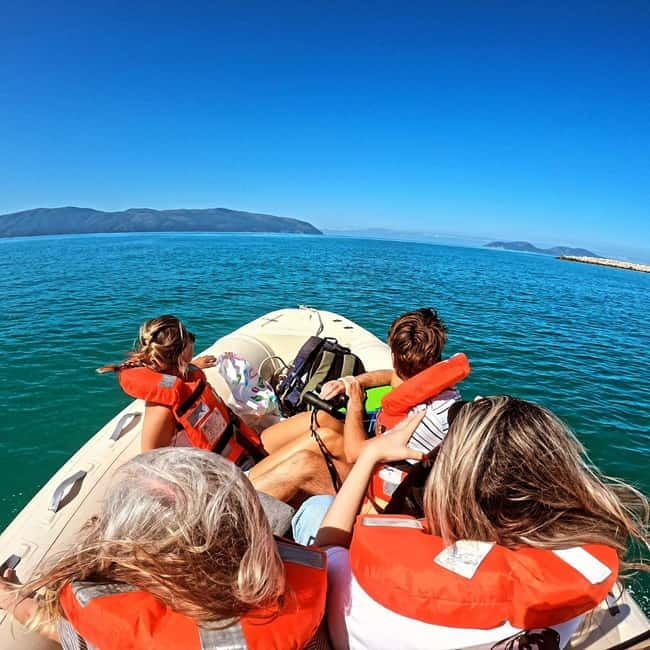 Vlore: Haxhi Ali Cave, Karaburun Speedboat Tour & Snorkeling - Karaburun Peninsula and the Shen Vasil beach stop