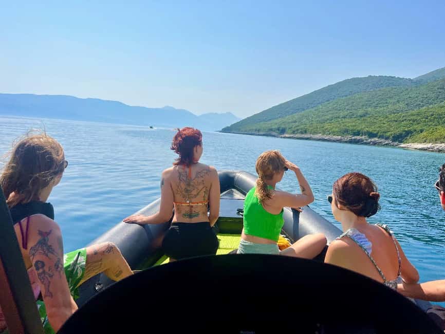 Vlore: Haxhi Ali Cave, Sazan Island, and Karaburun Tour - The 40-minute speedboat ride from Vlorë