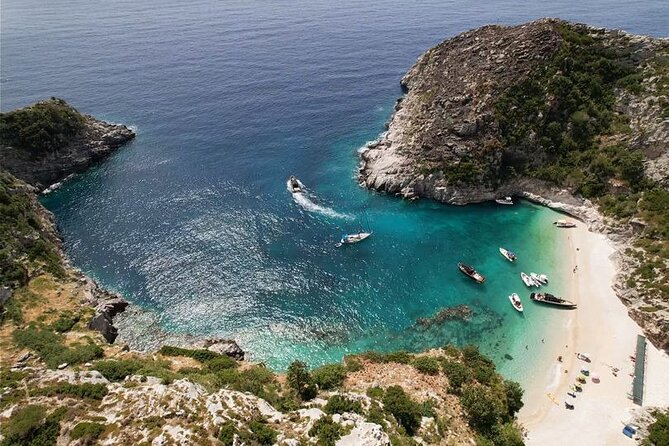 Vlore Private Boat Tour Blue Cave & Grama Bay Adventure - Starting at 10:30 a.m. in Vlore
