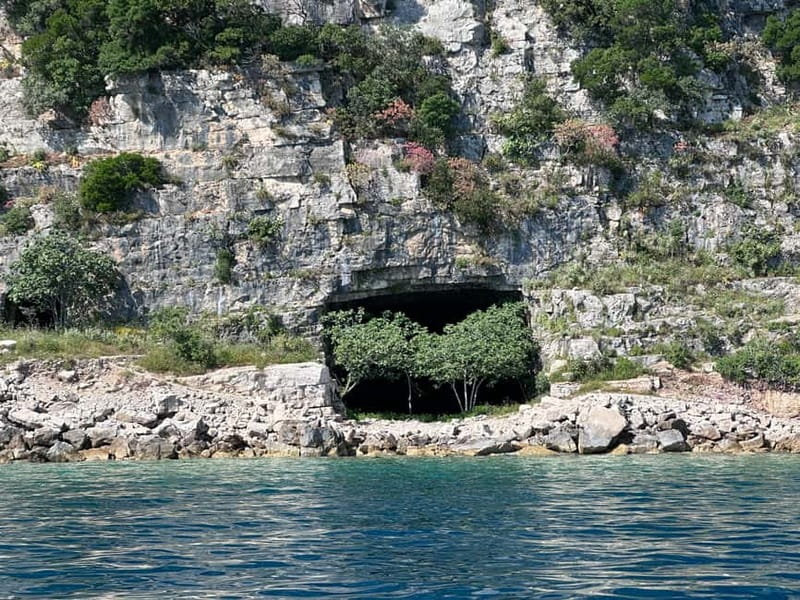 Vlore: Private Speedboat Tour to Haxhi Ali Cave - St. Beach gives you the day’s main rest period