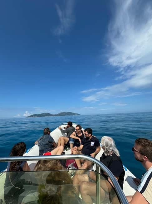 Vlorë: Sazan Island, Haxhi Ali Cave, and Karaburun Boat Tour - The first 40 minutes: crossing to Sazan Island