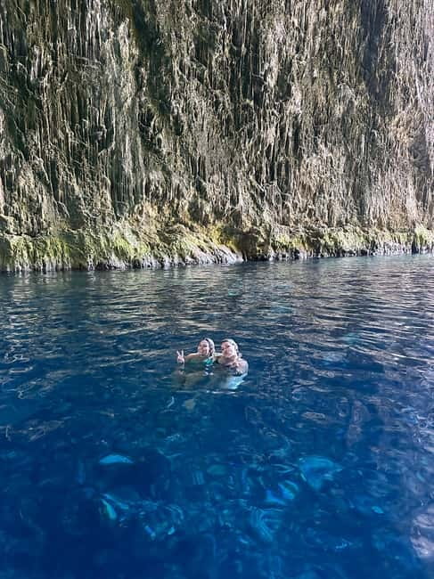 Vlore: Sazan Island,Haxhi Ali Cave & Karaburun Boat Tour - A longer pause at Gjiri i Shën Vasilit