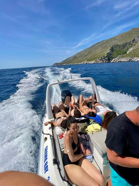 Vlore: Secret Blue Gem Cave and Grama Bay Tour by Speed Boat - Leaving Vlorë for Karaburun Peninsula