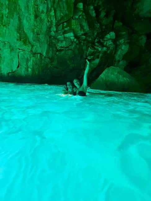 Vlore: Secret Blue Gem Cave and Grama Bay Tour by Speed Boat - Short coves and the Secret Canyon route