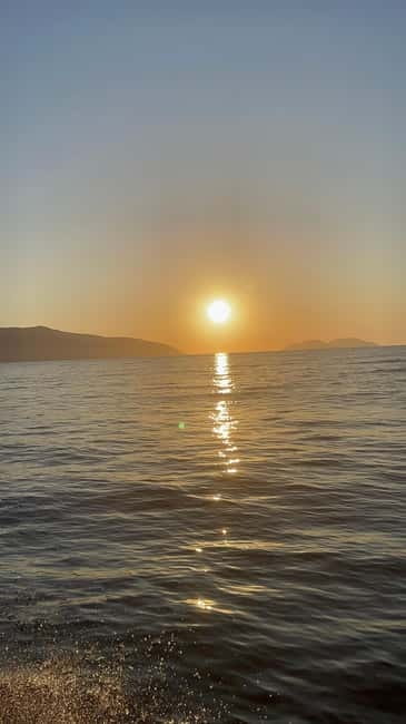 Vlore Sunset at Haxhi Ali Cave - The first speedboat ride through Vlorë’s coastal waters