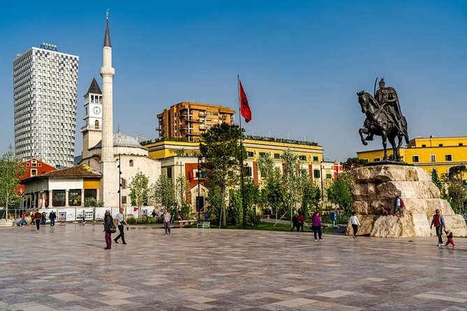 Walking tour of Tirana; History & Culture - Postbllok and the memory of isolation