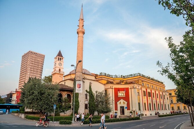 Walking tour of Tirana; History & Culture - Skanderbeg Square and the heart of the capital